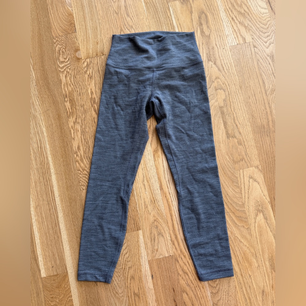 Lululemon Athletica Heathered Gray Leggings